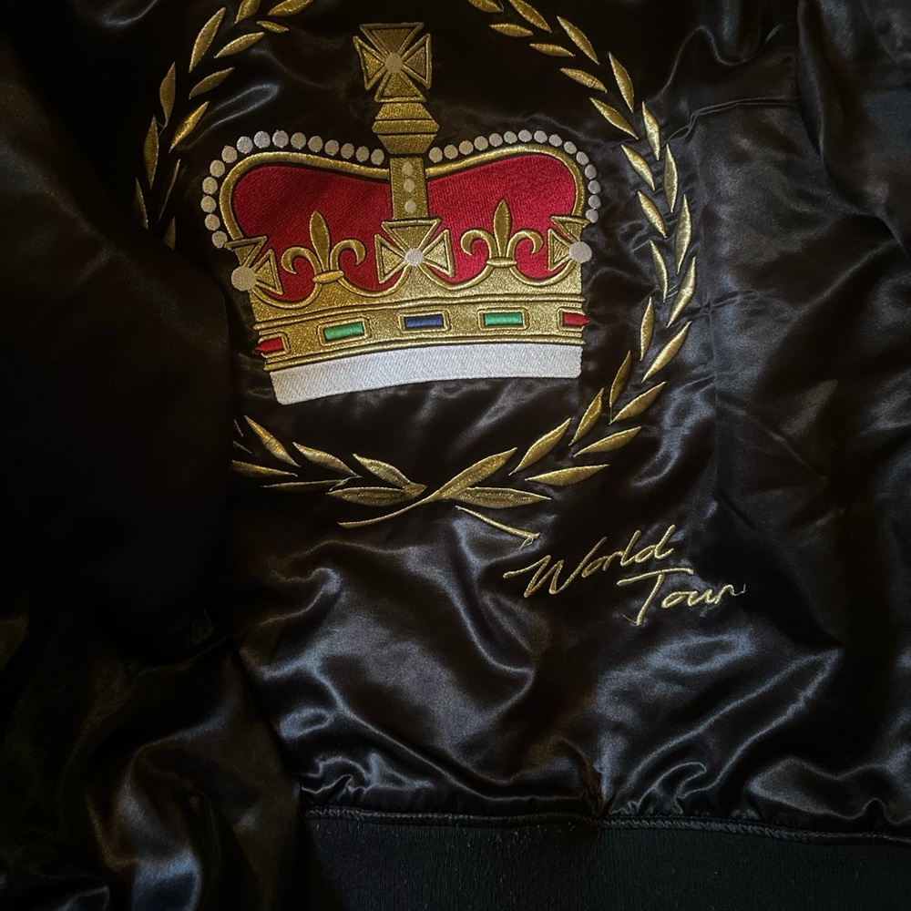 24k Magic Black World Tour 2017 Jacket
